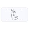 Personalized 3 X 6 Heavy Duty Plastic License Plate Thumbnail
