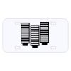 Personalized 3 X 6 Heavy Duty Plastic License Plate Thumbnail