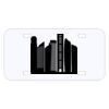 Personalized 3 X 6 Heavy Duty Plastic License Plate Thumbnail