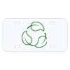 Personalized 3 X 6 Heavy Duty Plastic License Plate Thumbnail