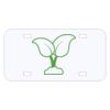 Personalized 3 X 6 Heavy Duty Plastic License Plate Thumbnail