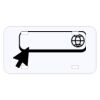 Personalized 3 X 6 Heavy Duty Plastic License Plate Thumbnail