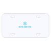 Personalized 3 X 6 Heavy Duty Plastic License Plate Thumbnail