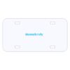 Personalized 3 X 6 Heavy Duty Plastic License Plate Thumbnail