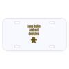 Personalized 3 X 6 Heavy Duty Plastic License Plate Thumbnail