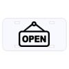 Personalized 3 X 6 Heavy Duty Acrylic / Plastic License Plate Thumbnail