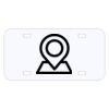 Personalized 3 X 6 Heavy Duty Acrylic / Plastic License Plate Thumbnail