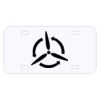 Personalized 3 X 6 Heavy Duty Acrylic / Plastic License Plate Thumbnail