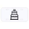 Personalized 3 X 6 Heavy Duty Acrylic / Plastic License Plate Thumbnail