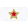 Personalized 3 X 6 Heavy Duty Acrylic / Plastic License Plate Thumbnail
