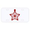 Personalized 3 X 6 Heavy Duty Acrylic / Plastic License Plate Thumbnail