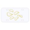 Personalized 3 X 6 Heavy Duty Acrylic / Plastic License Plate Thumbnail