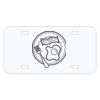 Personalized 3 X 6 Heavy Duty Acrylic / Plastic License Plate Thumbnail