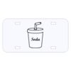Personalized 3 X 6 Heavy Duty Acrylic / Plastic License Plate Thumbnail