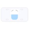 Personalized 3 X 6 Heavy Duty Acrylic / Plastic License Plate Thumbnail