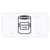 Personalized 3 X 6 Heavy Duty Acrylic / Plastic License Plate Thumbnail