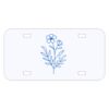 Personalized 3 X 6 Heavy Duty Acrylic / Plastic License Plate Thumbnail