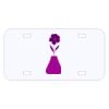Personalized 3 X 6 Heavy Duty Acrylic / Plastic License Plate Thumbnail