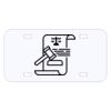 Personalized 3 X 6 Heavy Duty Acrylic / Plastic License Plate Thumbnail