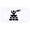 Personalized 3 X 6 Heavy Duty Acrylic / Plastic License Plate Thumbnail
