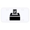 Personalized 3 X 6 Heavy Duty Acrylic / Plastic License Plate Thumbnail