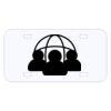 Personalized 3 X 6 Heavy Duty Acrylic / Plastic License Plate Thumbnail