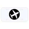 Personalized 3 X 6 Heavy Duty Acrylic / Plastic License Plate Thumbnail