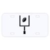 Personalized 3 X 6 Heavy Duty Acrylic / Plastic License Plate Thumbnail