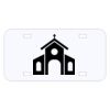 Personalized 3 X 6 Heavy Duty Acrylic / Plastic License Plate Thumbnail