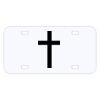 Personalized 3 X 6 Heavy Duty Acrylic / Plastic License Plate Thumbnail