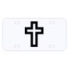 Personalized 3 X 6 Heavy Duty Acrylic / Plastic License Plate Thumbnail