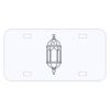 Personalized 3 X 6 Heavy Duty Acrylic / Plastic License Plate Thumbnail