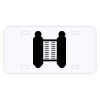 Personalized 3 X 6 Heavy Duty Acrylic / Plastic License Plate Thumbnail