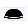 Personalized 3 X 6 Heavy Duty Acrylic / Plastic License Plate Thumbnail