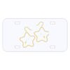 Personalized 3 X 6 Heavy Duty Acrylic / Plastic License Plate Thumbnail