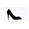 Personalized 3 X 6 Heavy Duty Acrylic / Plastic License Plate Thumbnail