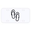 Personalized 3 X 6 Heavy Duty Acrylic / Plastic License Plate Thumbnail