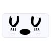 Personalized 3 X 6 Heavy Duty Acrylic / Plastic License Plate Thumbnail