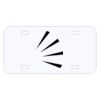 Personalized 3 X 6 Heavy Duty Acrylic / Plastic License Plate Thumbnail