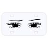 Personalized 3 X 6 Heavy Duty Acrylic / Plastic License Plate Thumbnail