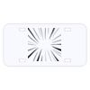 Personalized 3 X 6 Heavy Duty Acrylic / Plastic License Plate Thumbnail