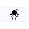 Personalized 3 X 6 Heavy Duty Acrylic / Plastic License Plate Thumbnail