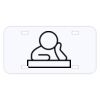 Personalized 3 X 6 Heavy Duty Acrylic / Plastic License Plate Thumbnail