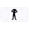 Personalized 3 X 6 Heavy Duty Acrylic / Plastic License Plate Thumbnail