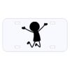 Personalized 3 X 6 Heavy Duty Acrylic / Plastic License Plate Thumbnail