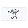Personalized 3 X 6 Heavy Duty Acrylic / Plastic License Plate Thumbnail