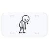 Personalized 3 X 6 Heavy Duty Acrylic / Plastic License Plate Thumbnail