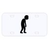 Personalized 3 X 6 Heavy Duty Acrylic / Plastic License Plate Thumbnail