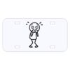 Personalized 3 X 6 Heavy Duty Acrylic / Plastic License Plate Thumbnail