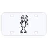 Personalized 3 X 6 Heavy Duty Acrylic / Plastic License Plate Thumbnail